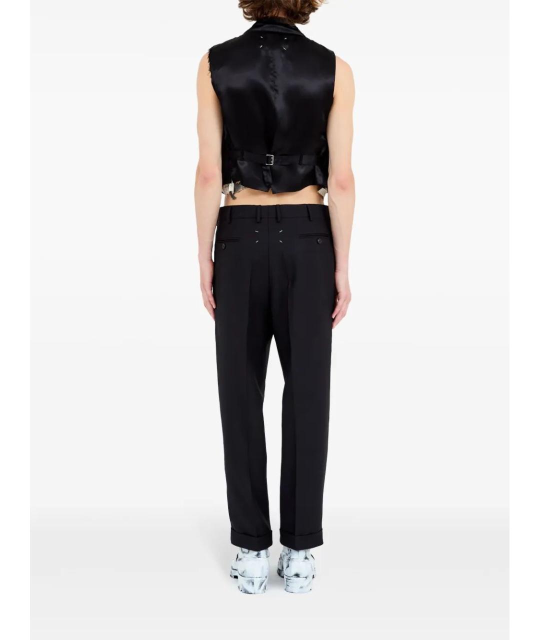 MAISON MARGIELA Черный жилет, фото 4