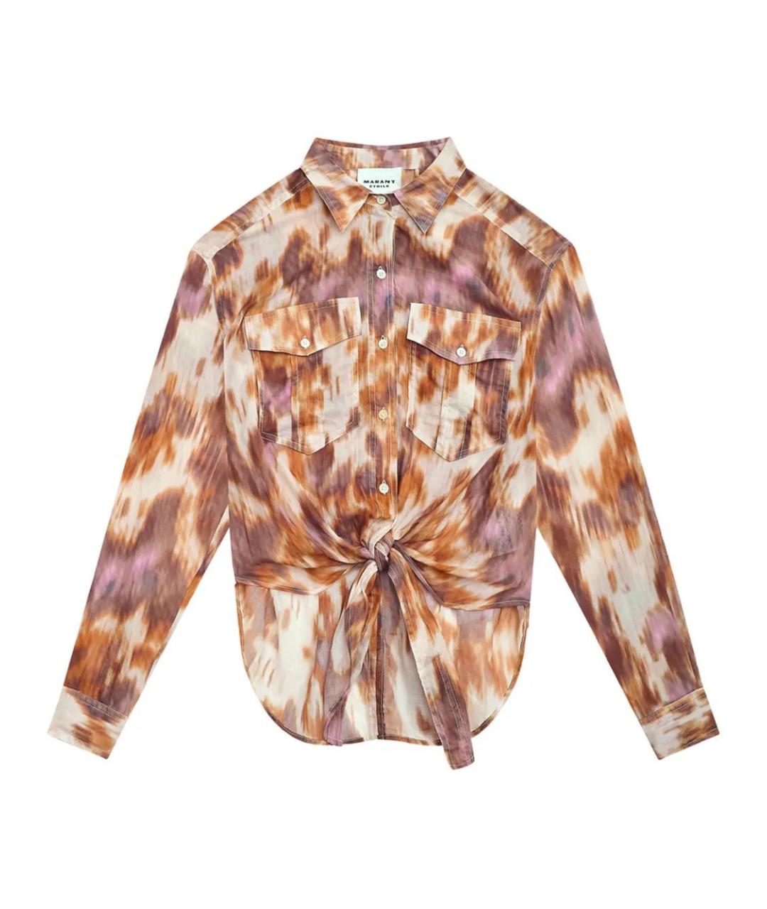 ISABEL MARANT Мульти хлопковая рубашка, фото 1