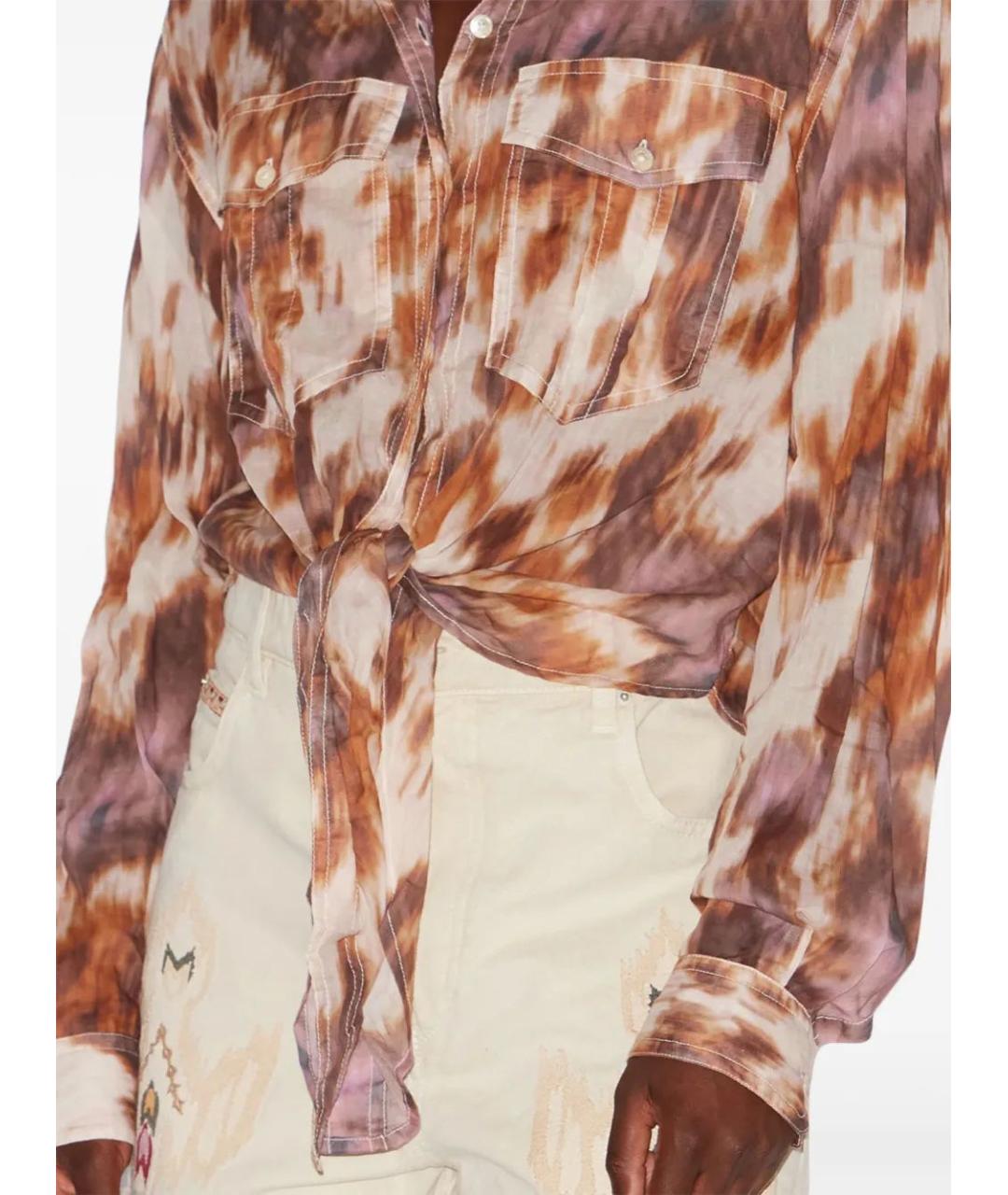 ISABEL MARANT Мульти хлопковая рубашка, фото 3