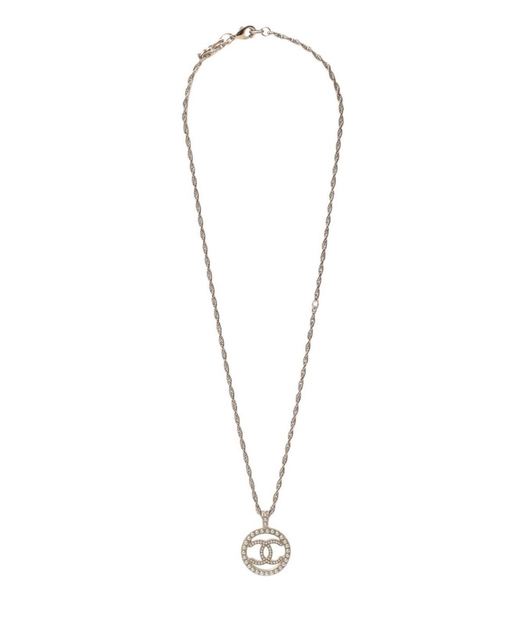CHANEL Серебряное колье, фото 3