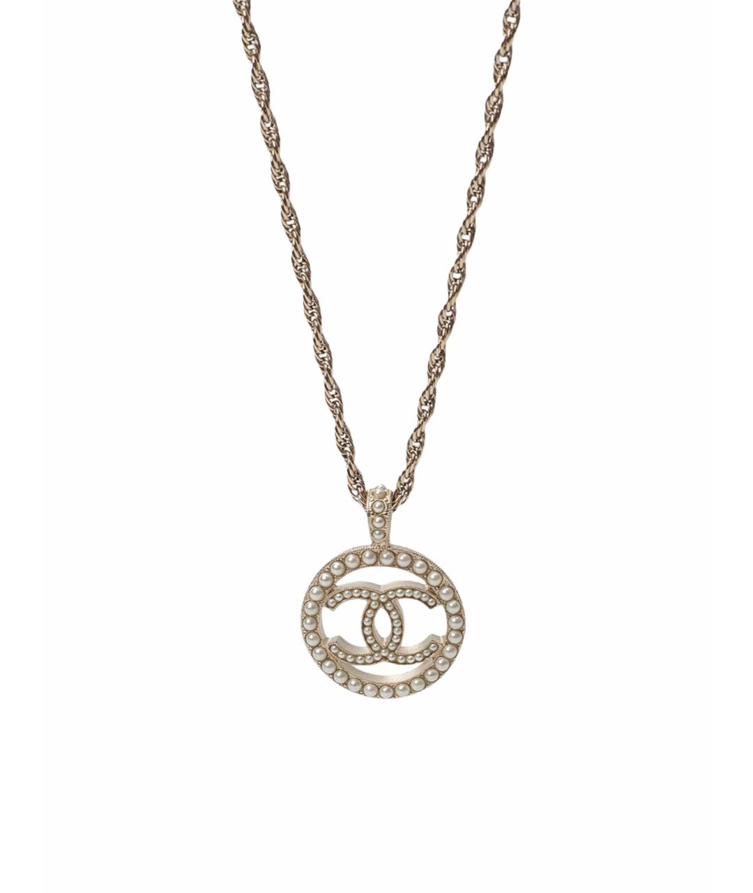 CHANEL Серебряное колье, фото 2