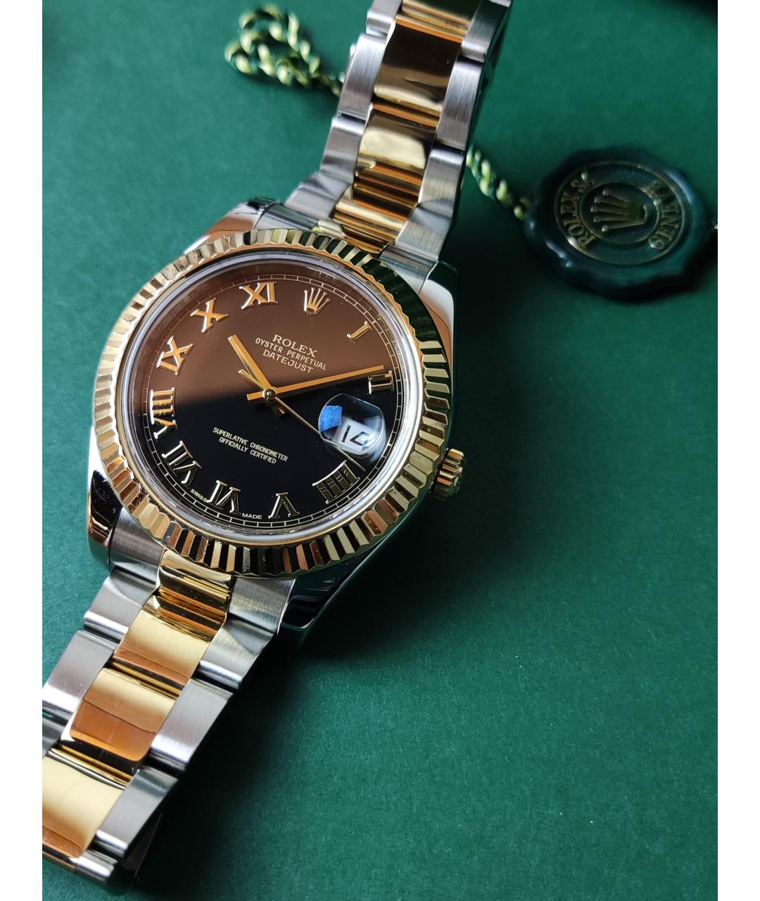 ROLEX Часы из желтого золота, фото 2