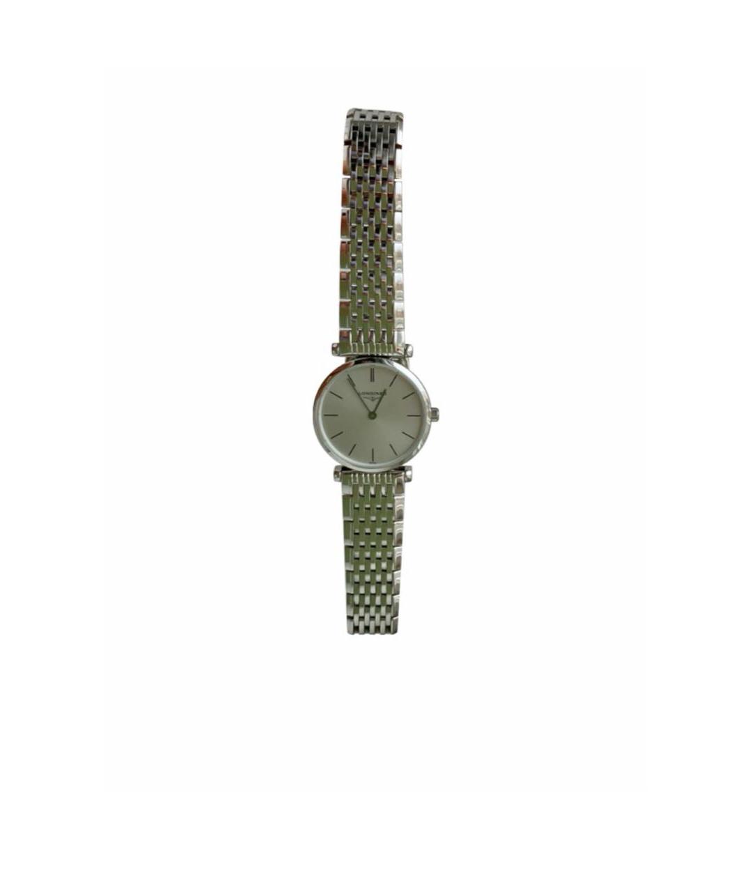 LONGINES Серебряные стеклянные часы, фото 1