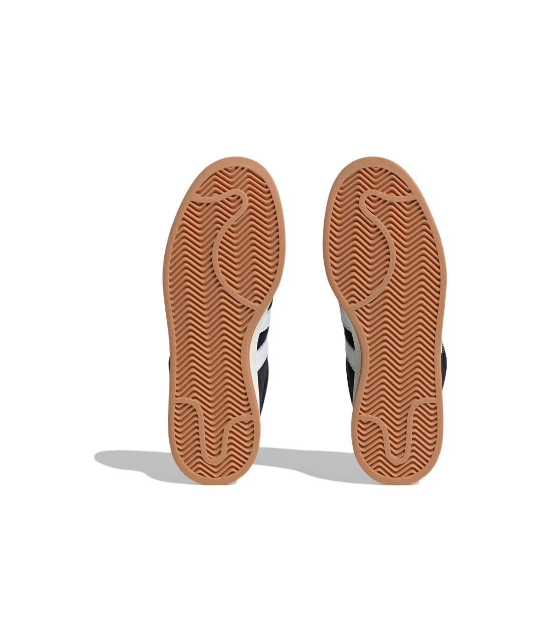 ADIDAS Черные замшевые низкие кроссовки / кеды, фото 5