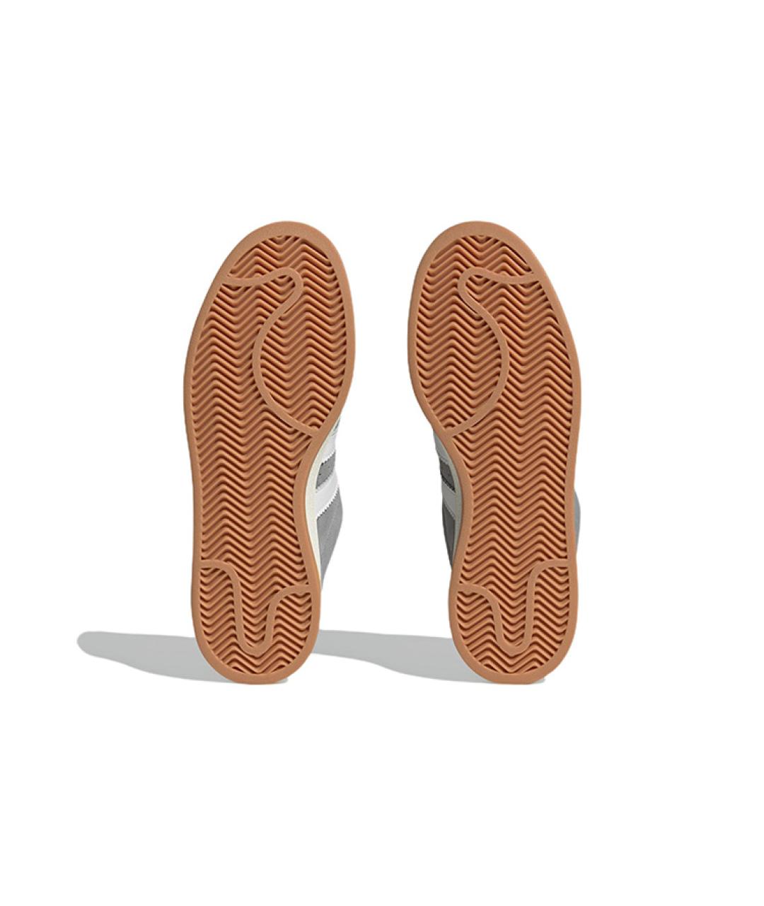 ADIDAS Серые замшевые низкие кроссовки / кеды, фото 5