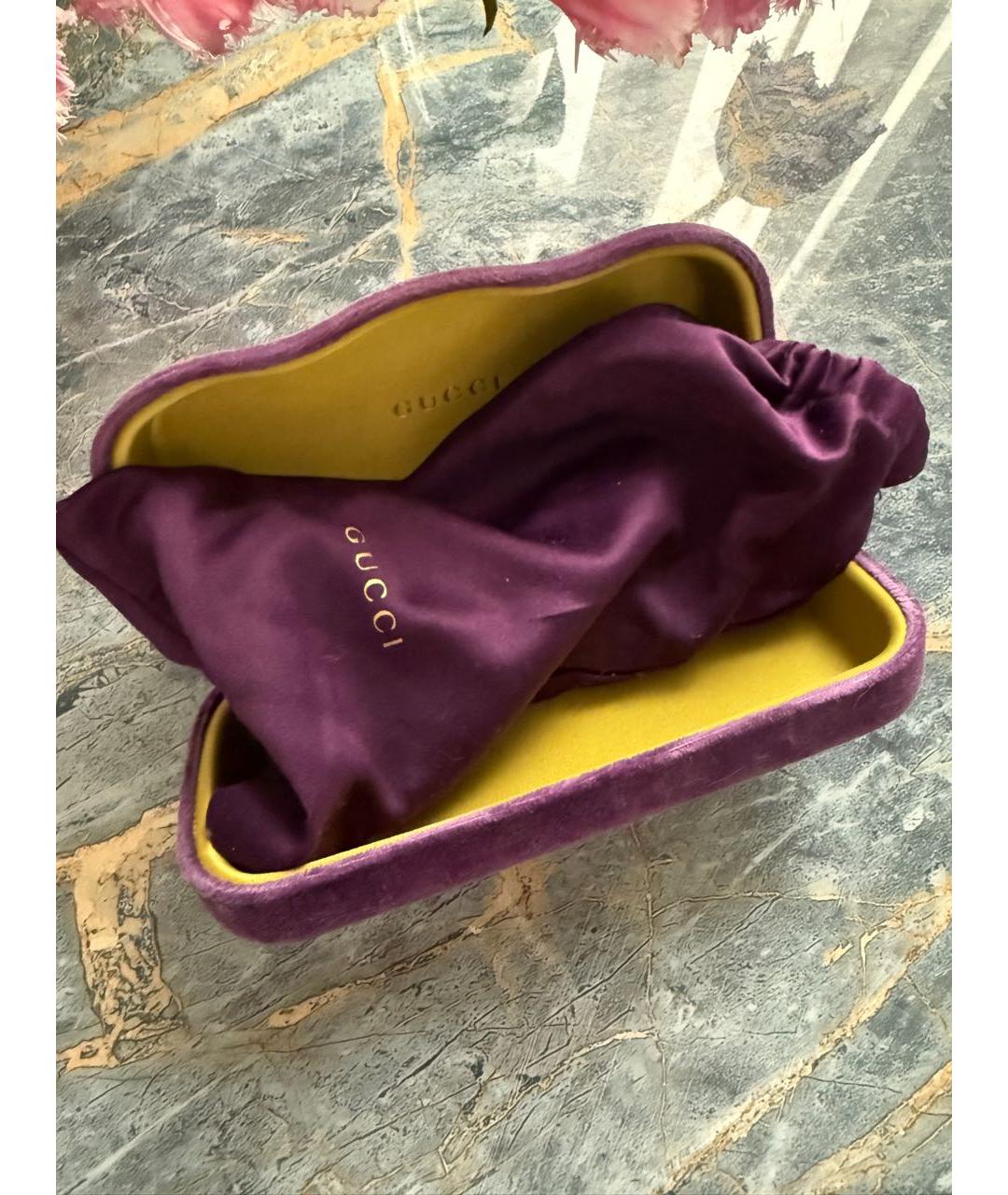 GUCCI Мульти пластиковые солнцезащитные очки, фото 3