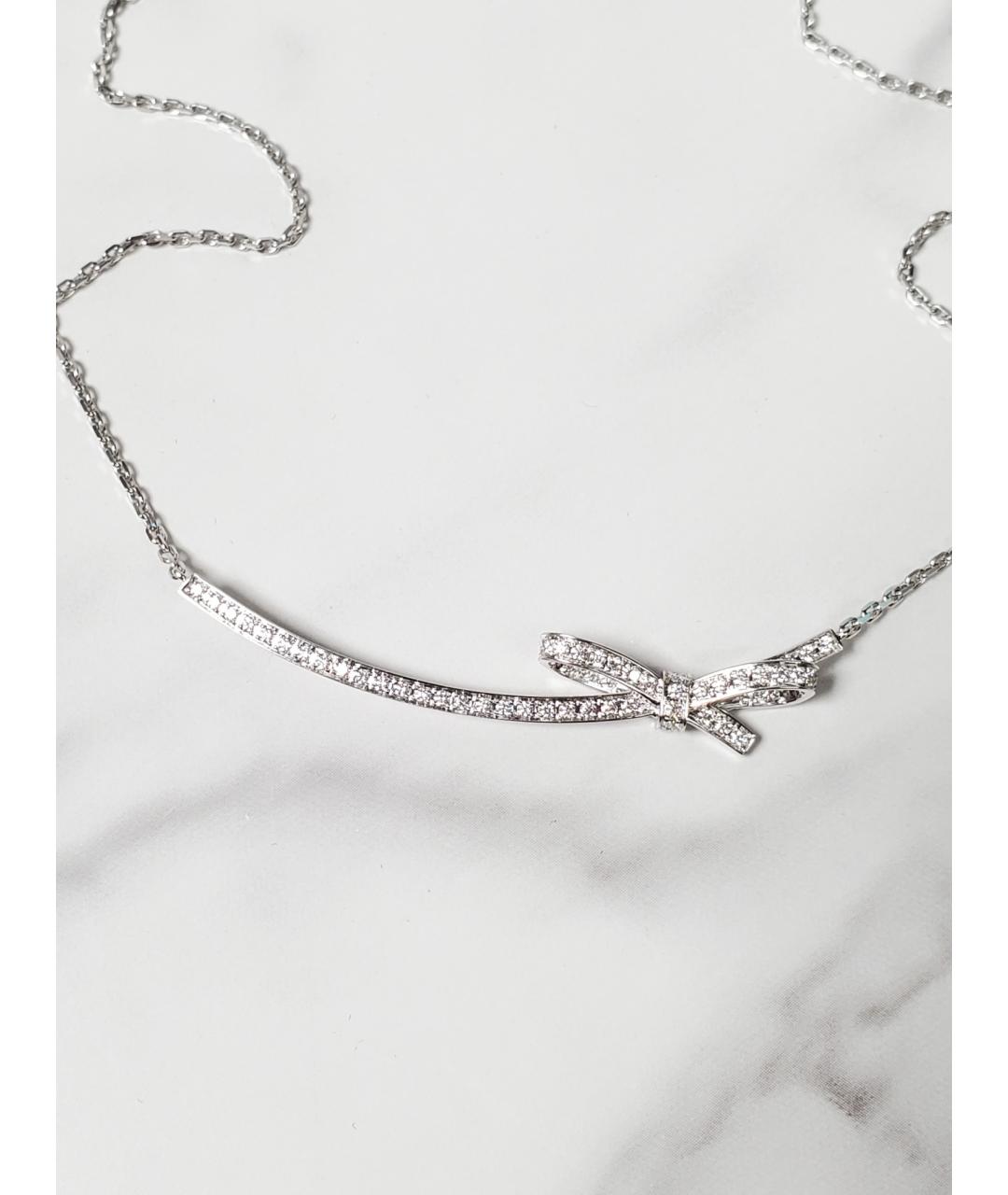 CHANEL Серебряное колье из белого золота, фото 3
