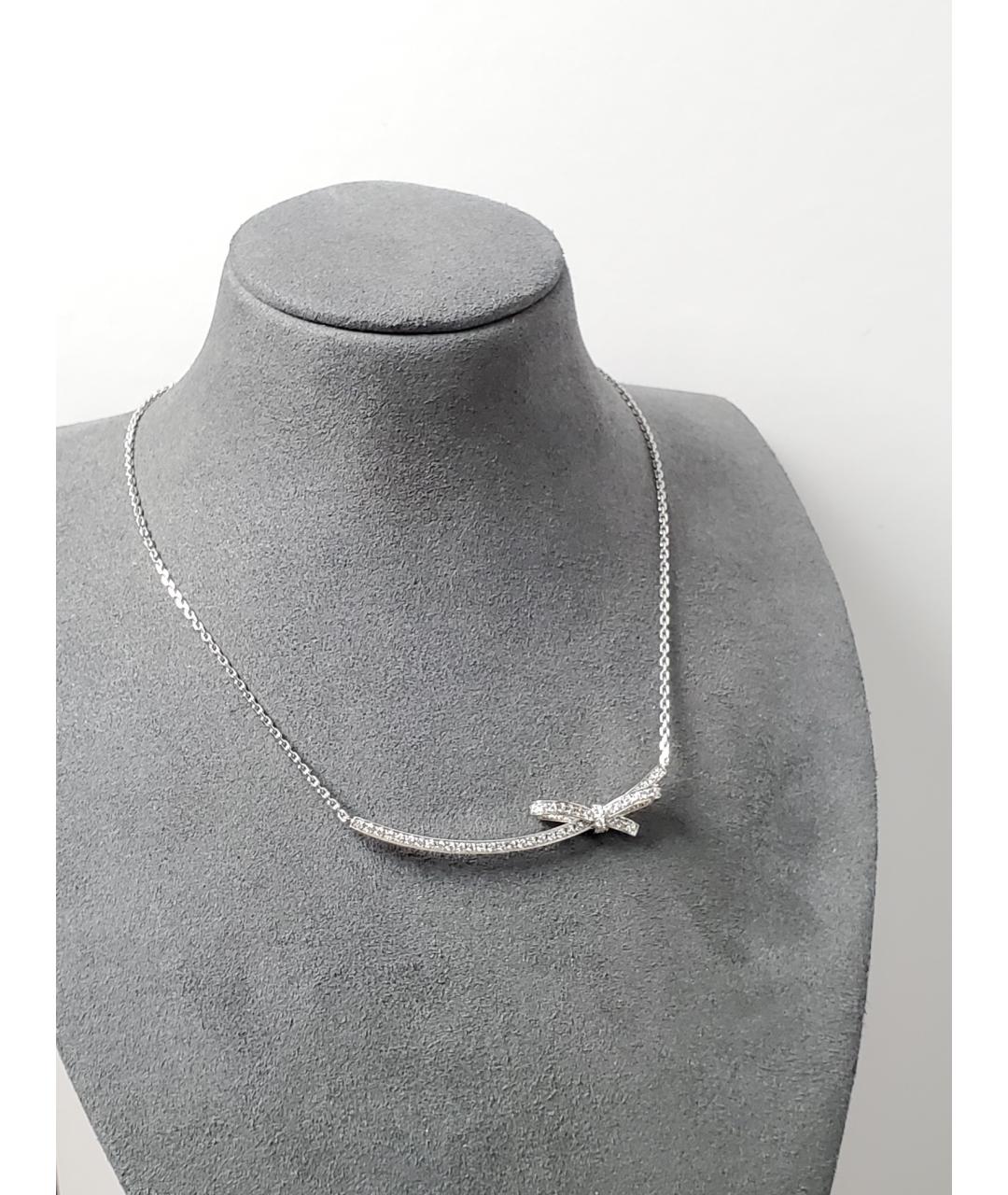 CHANEL Серебряное колье из белого золота, фото 5