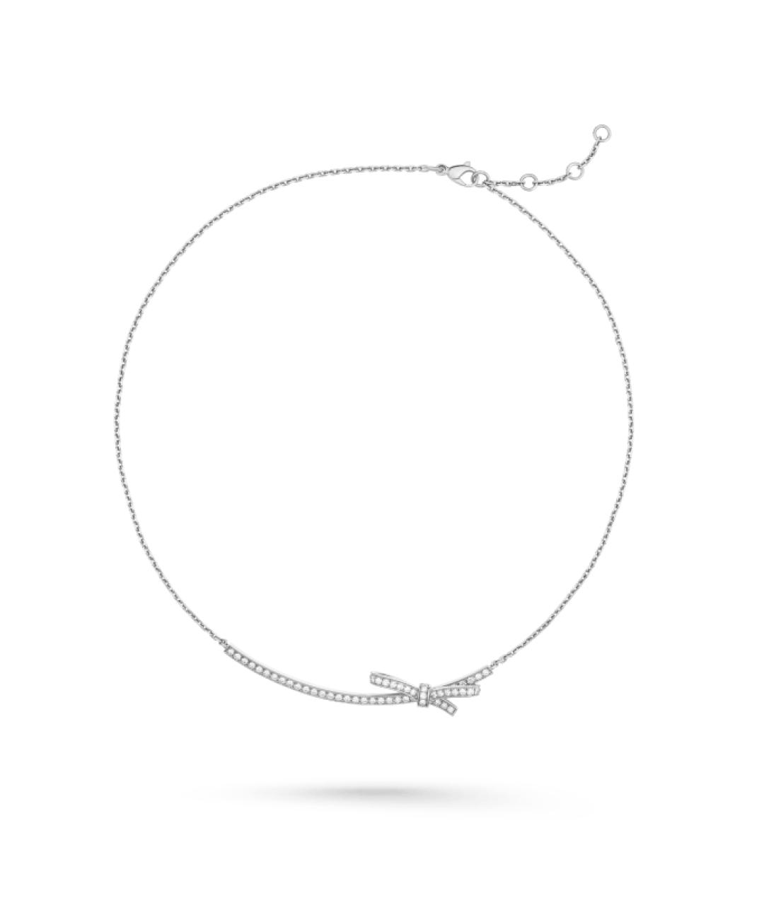 CHANEL Серебряное колье из белого золота, фото 1