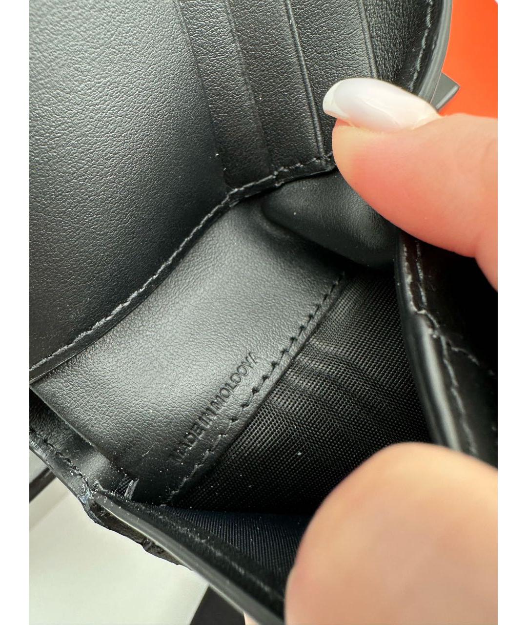 BURBERRY Бежевый кожаный кошелек, фото 6