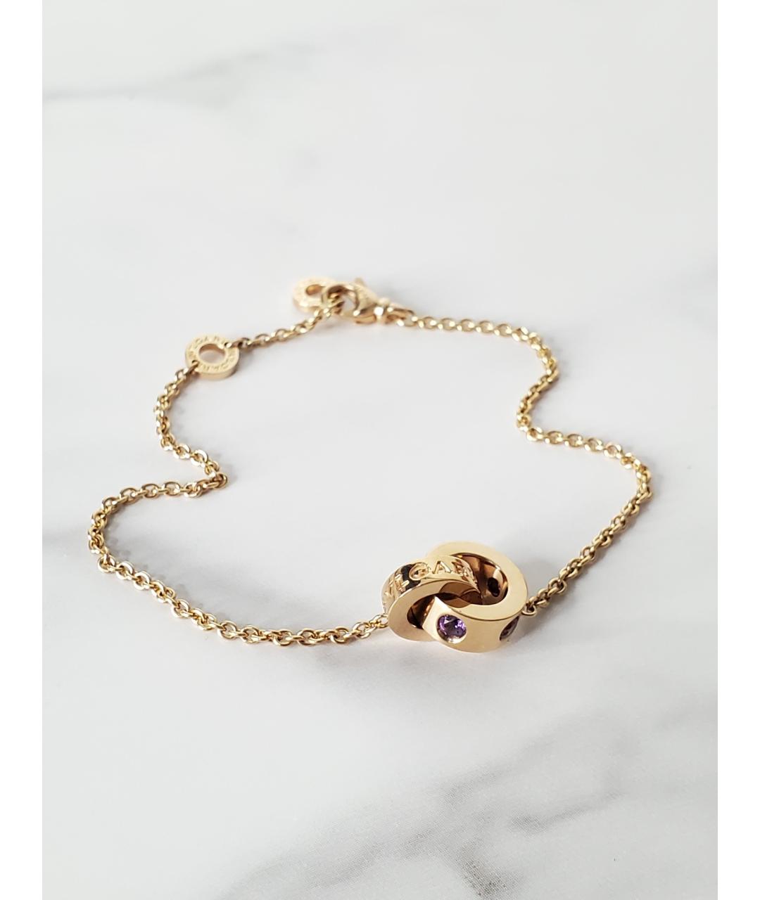 BVLGARI Золотой браслет из розового золота, фото 4