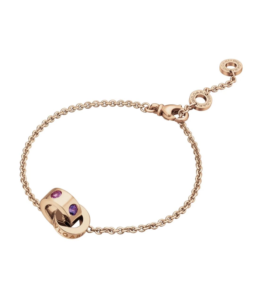 BVLGARI Золотой браслет из розового золота, фото 1