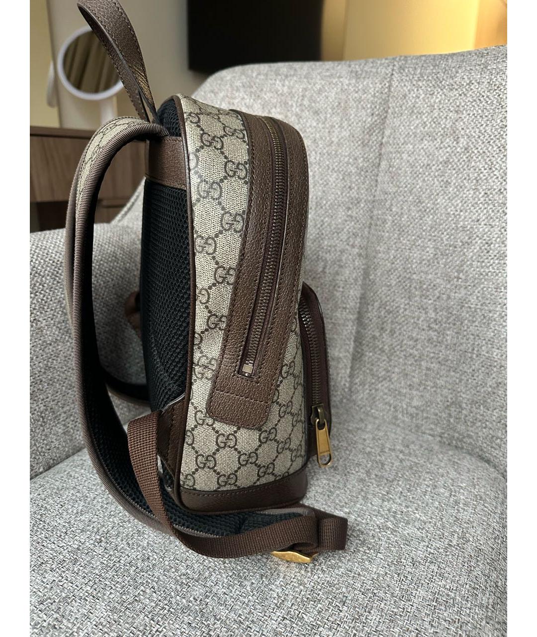 GUCCI Бежевый рюкзак, фото 2