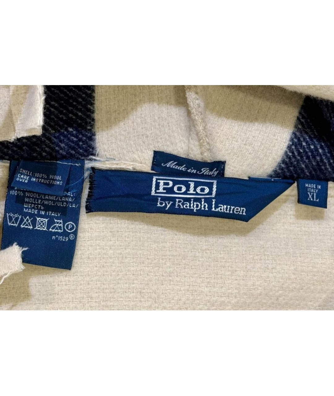 POLO RALPH LAUREN Мульти шерстяное пальто, фото 3