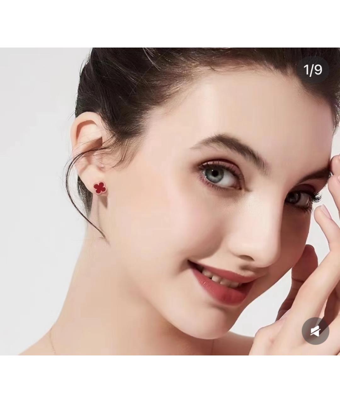 VAN CLEEF & ARPELS Золотые серьги из розового золота, фото 2