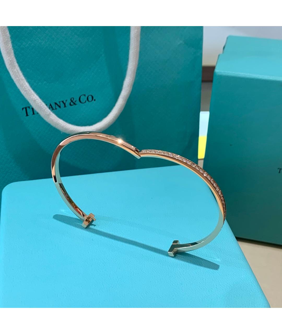 TIFFANY&CO Золотой браслет из розового золота, фото 8