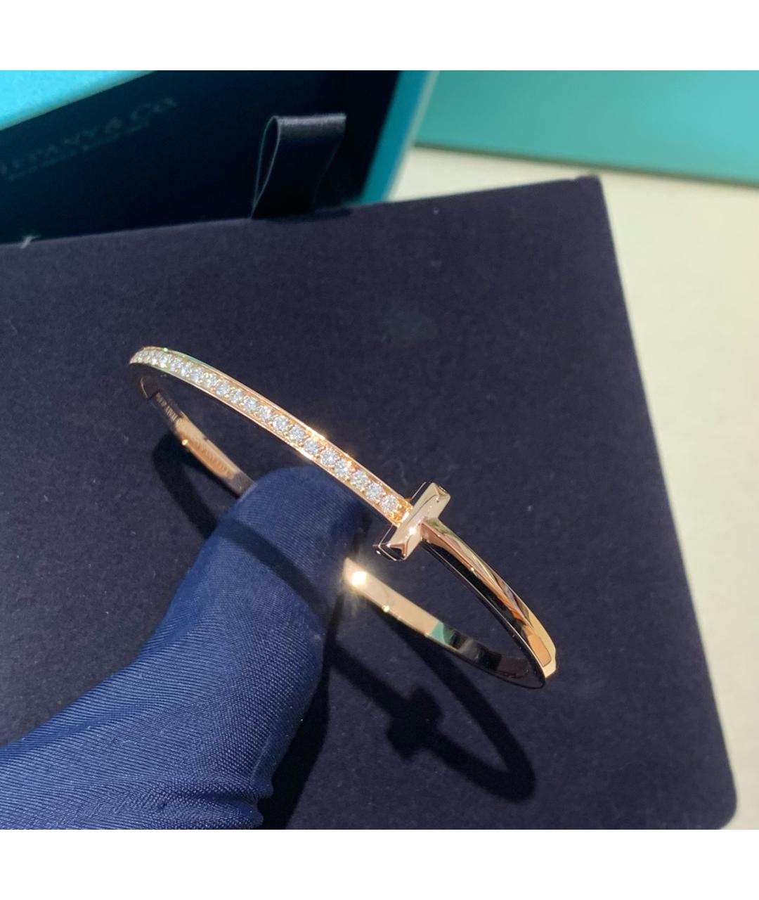 TIFFANY&CO Золотой браслет из розового золота, фото 4