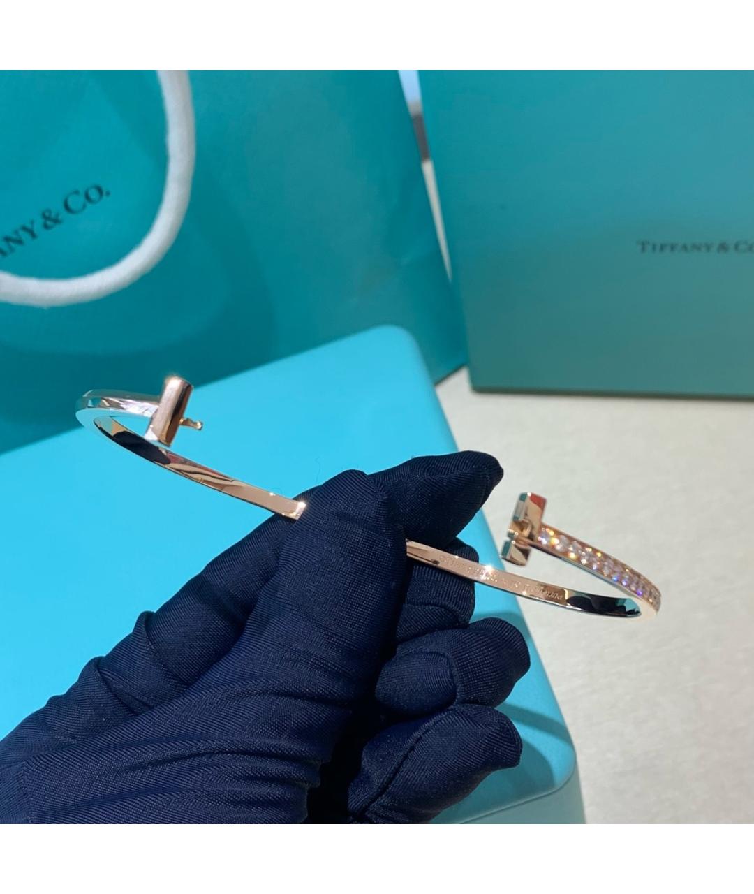 TIFFANY&CO Золотой браслет из розового золота, фото 6