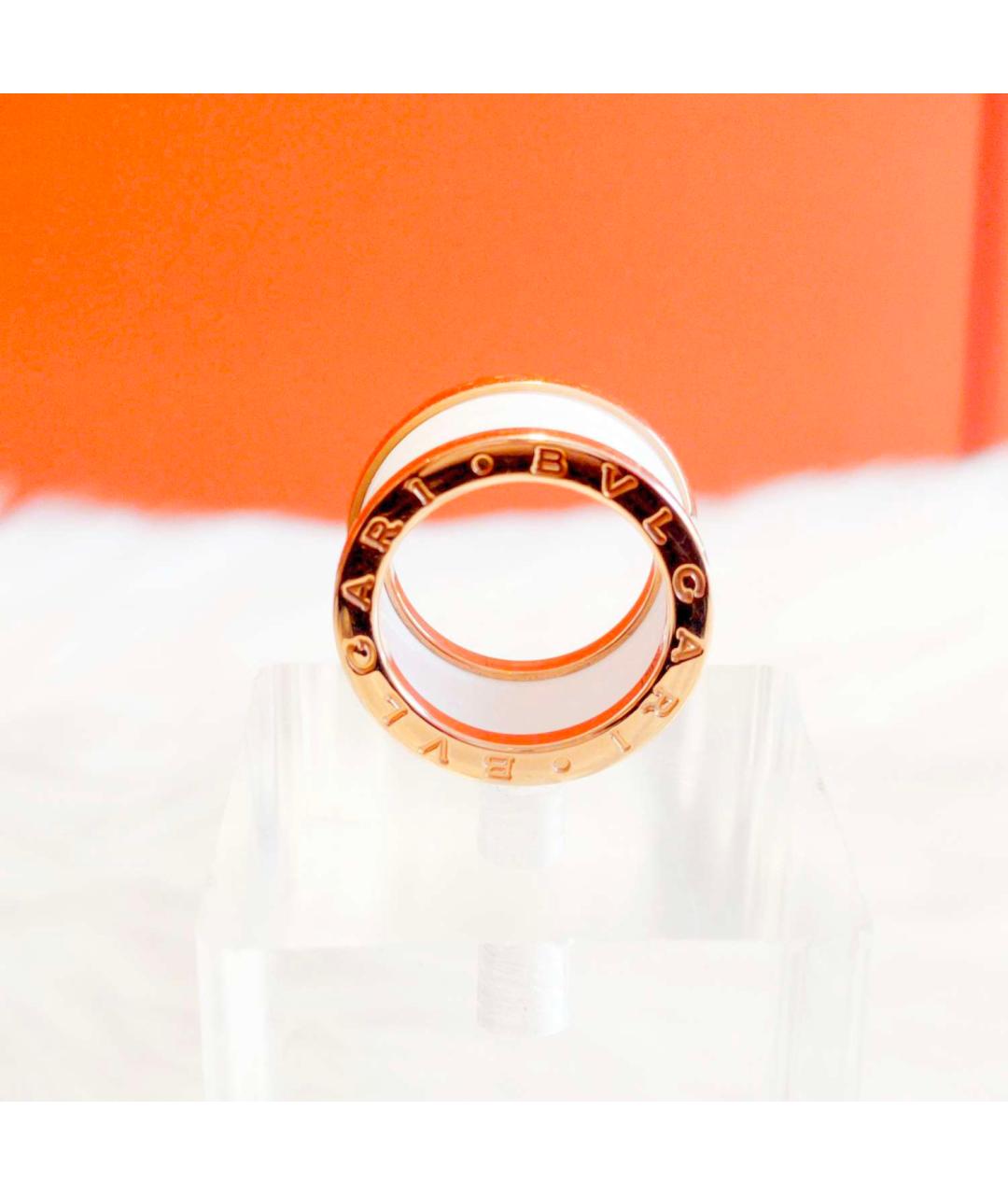 BVLGARI Золотое кольцо из розового золота, фото 7