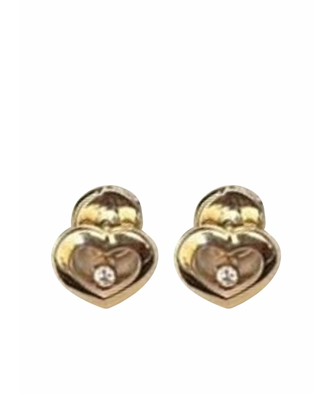 CHOPARD Золотые серьги из розового золота, фото 2