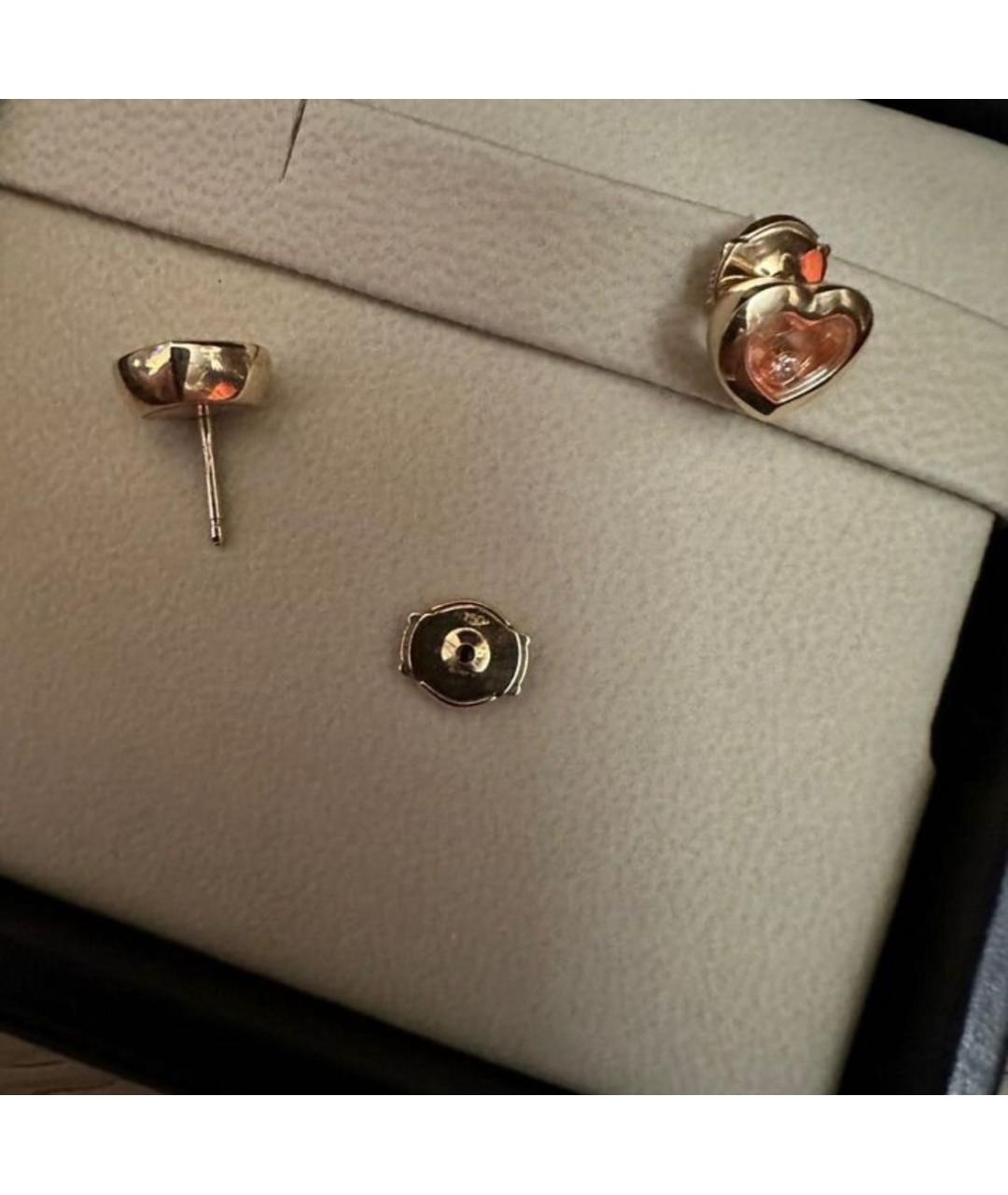 CHOPARD Золотые серьги из розового золота, фото 3