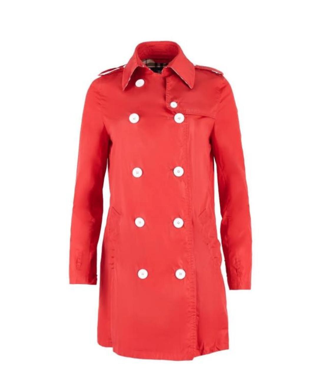 BURBERRY Красный тренч/плащ, фото 1