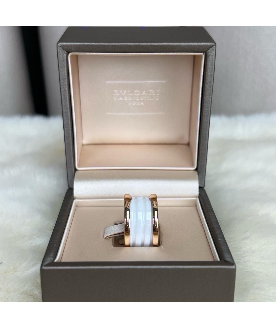 BVLGARI Золотое кольцо из розового золота, фото 8