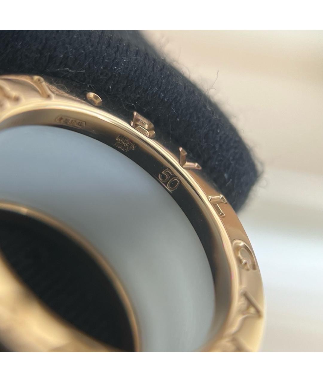 BVLGARI Золотое кольцо из розового золота, фото 7