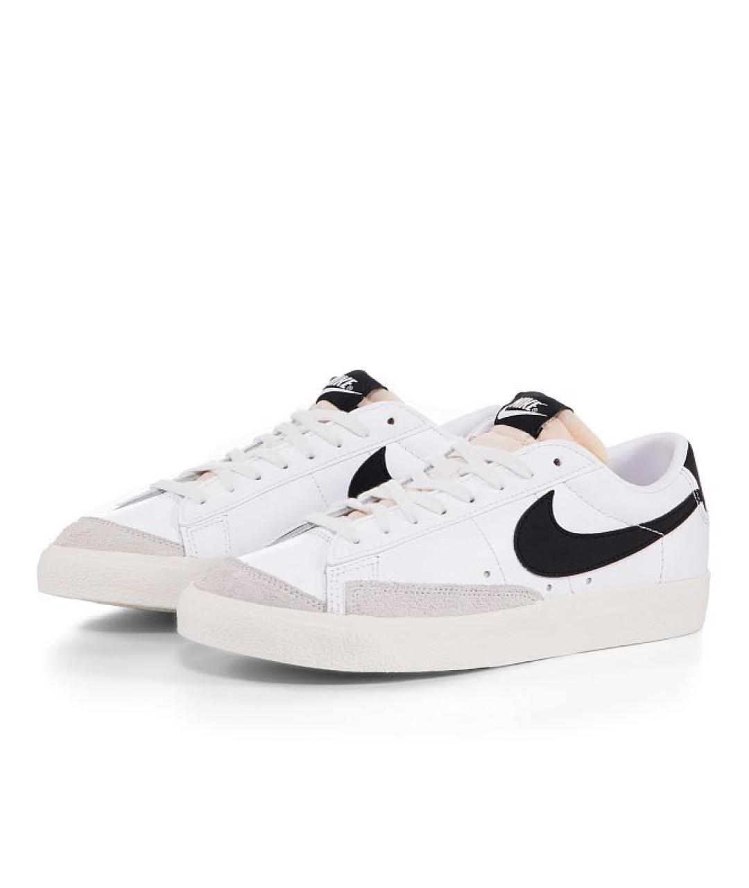 NIKE Белые кожаные кеды, фото 2