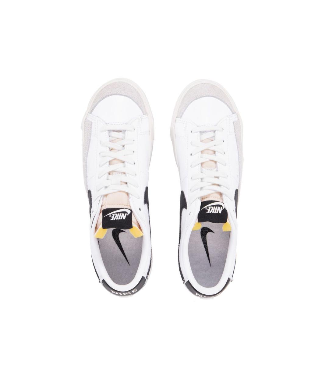 NIKE Белые кожаные кеды, фото 3