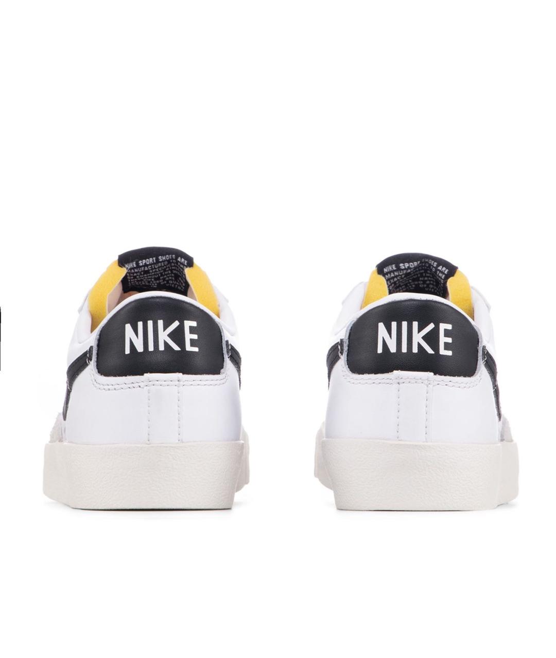 NIKE Белые кожаные кеды, фото 4