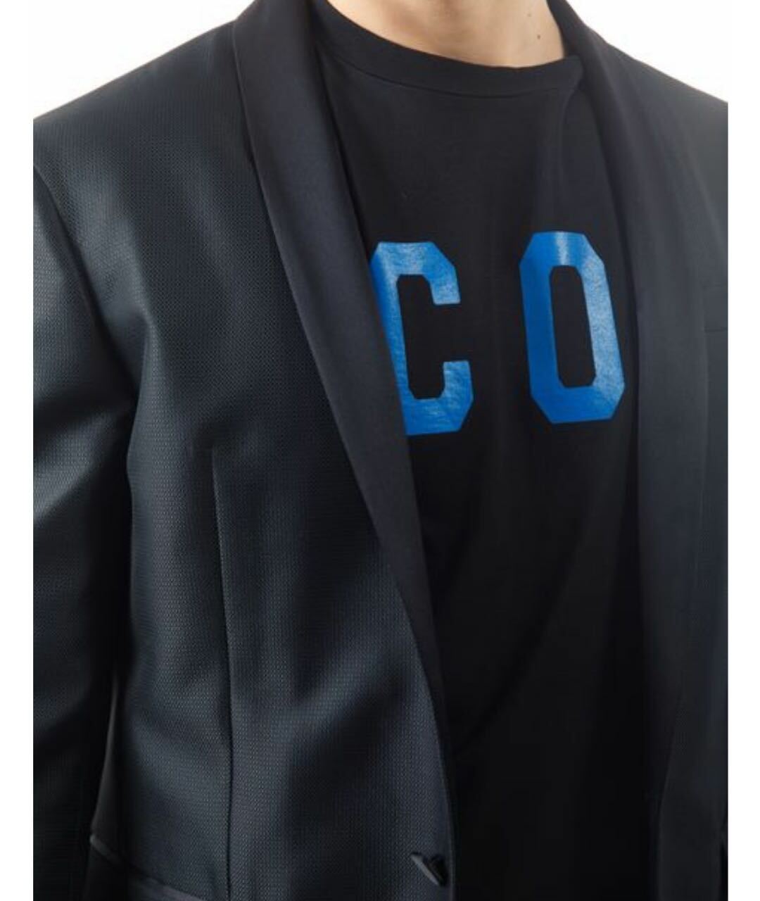 DSQUARED2 Черный шерстяной пиджак, фото 4