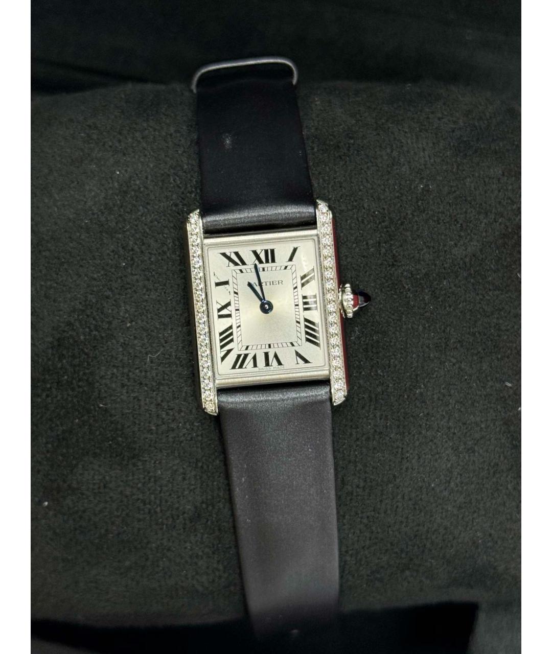 CARTIER Черные часы, фото 2