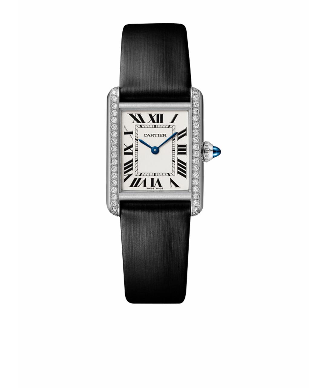CARTIER Черные часы, фото 1