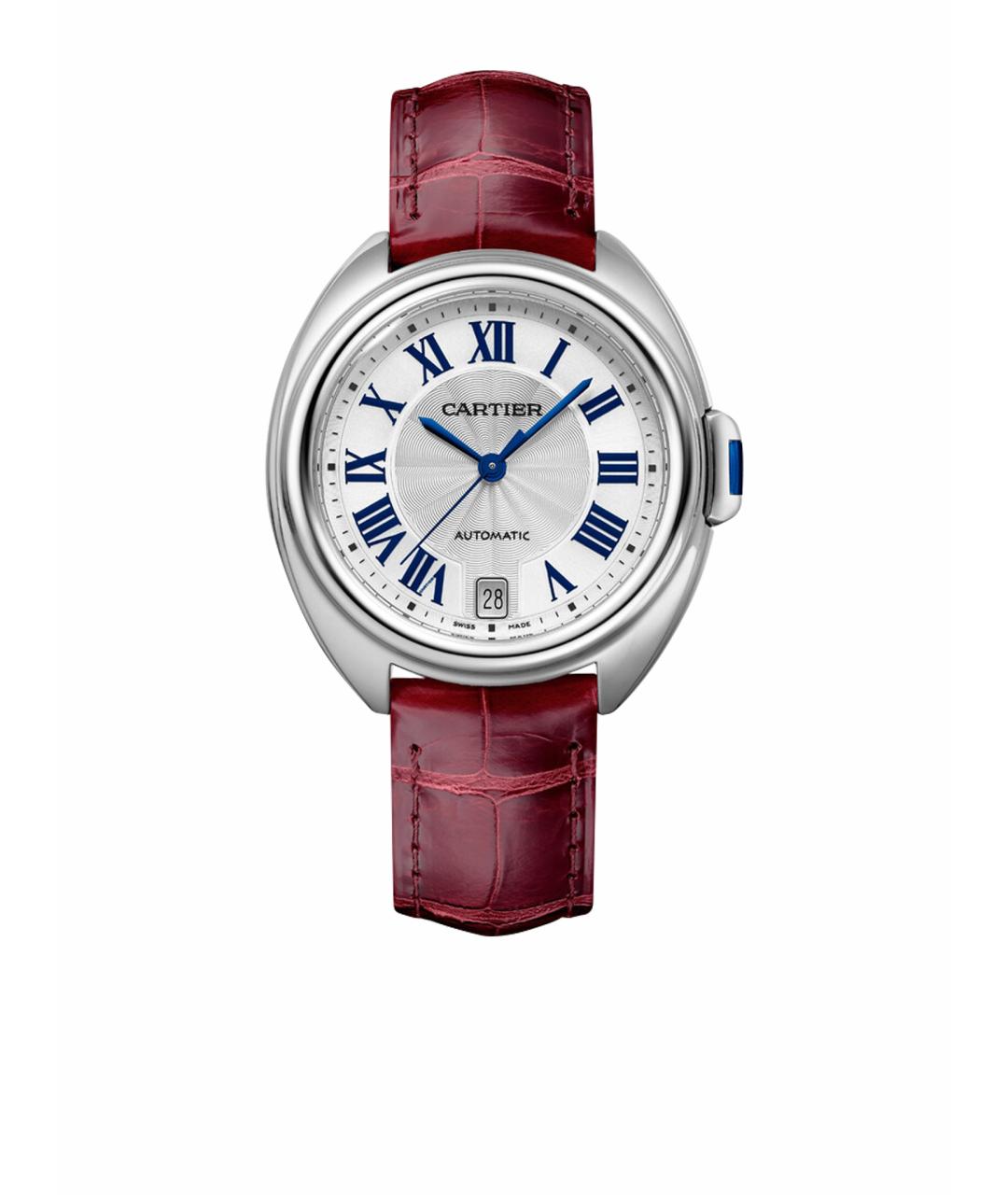 CARTIER Красные часы, фото 1