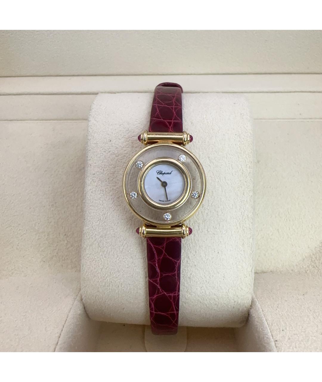 CHOPARD Белые часы из розового золота, фото 7