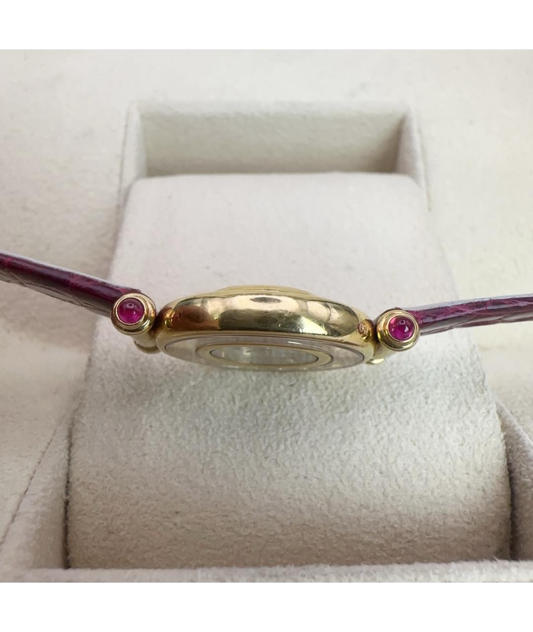 CHOPARD Белые часы из розового золота, фото 5