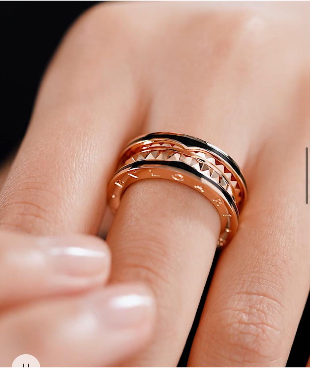 BVLGARI Золотое кольцо из розового золота, фото 5
