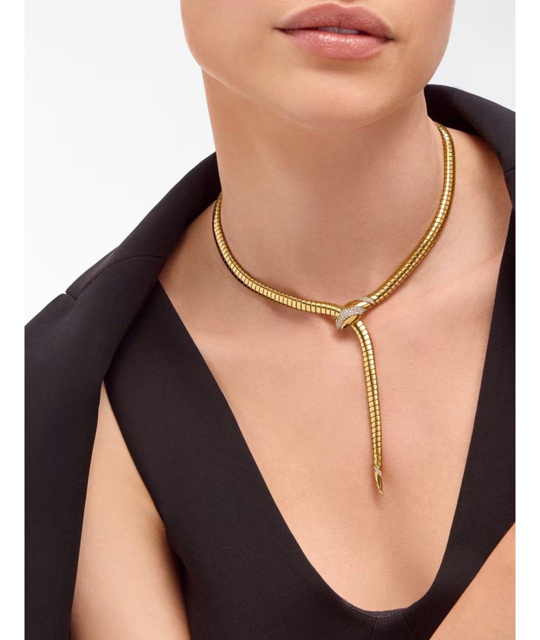 BVLGARI Колье из желтого золота, фото 2