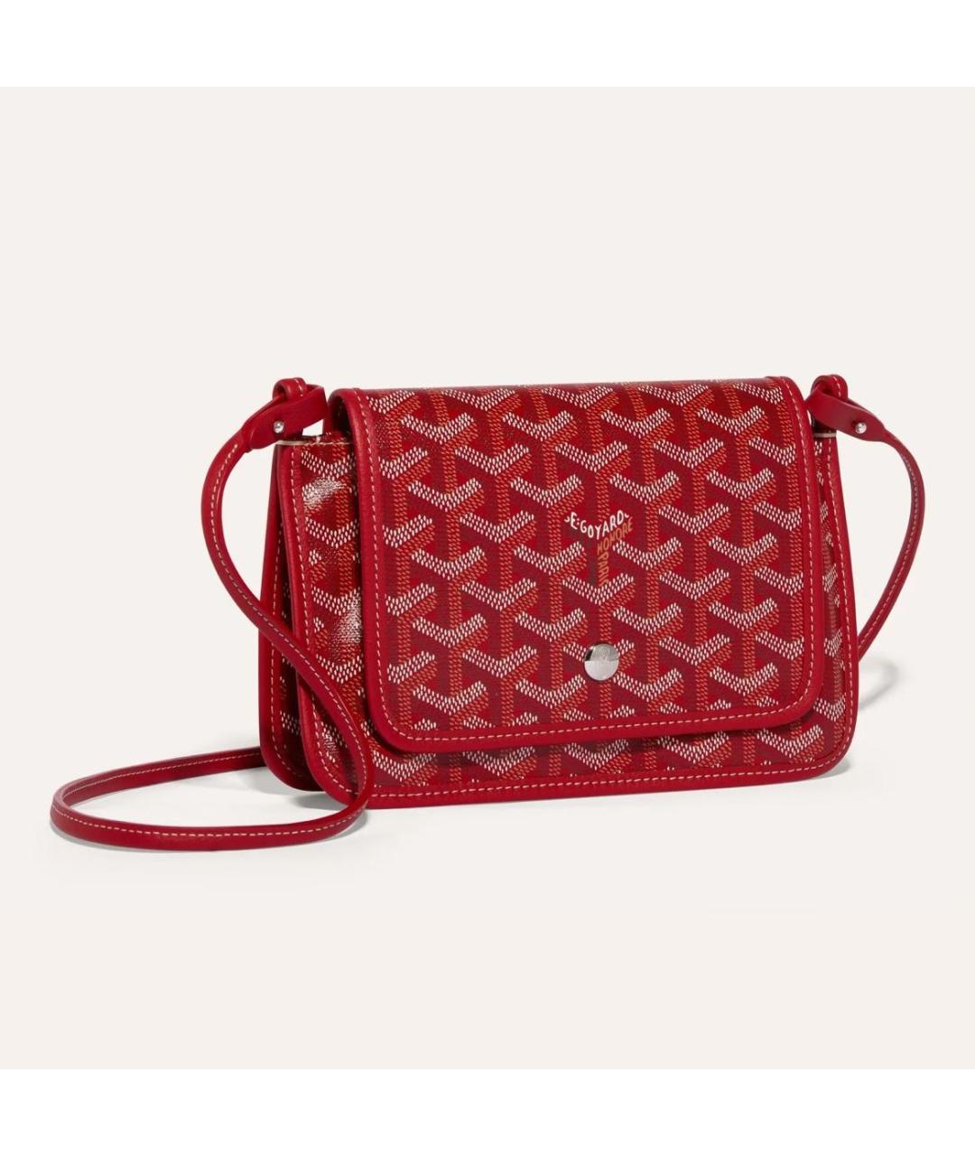 GOYARD Красная сумка через плечо, фото 3