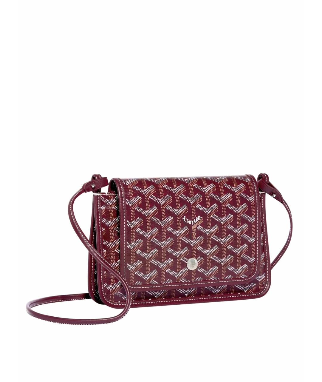GOYARD Бордовая сумка через плечо, фото 1