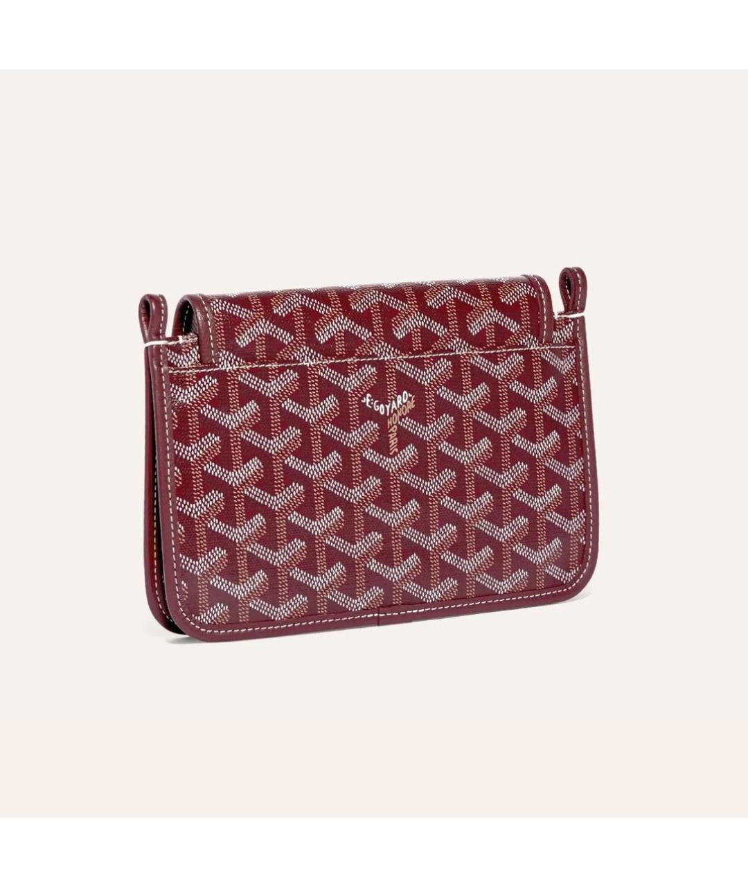 GOYARD Бордовая сумка через плечо, фото 2