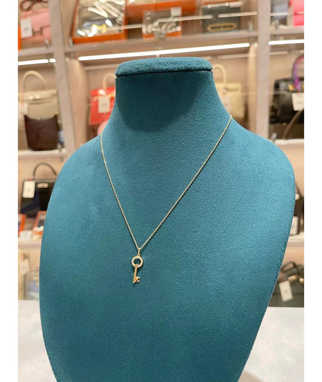 TIFFANY&CO Золотая подвеска из желтого золота, фото 3