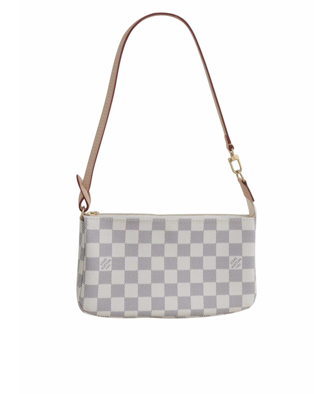 LOUIS VUITTON Белая сумка через плечо, фото 1