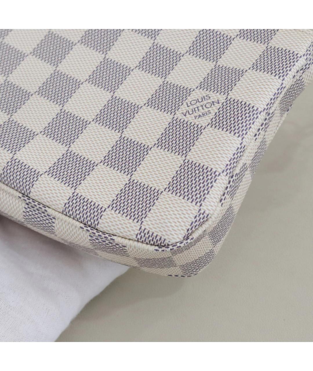 LOUIS VUITTON Белая сумка через плечо, фото 8