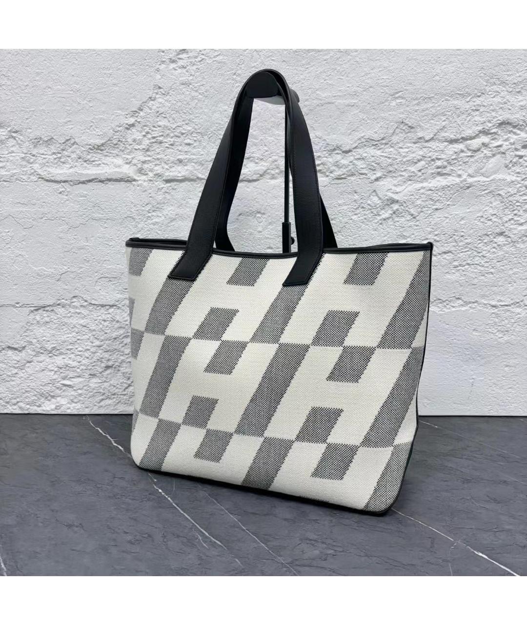 HERMES Белая сумка тоут, фото 3