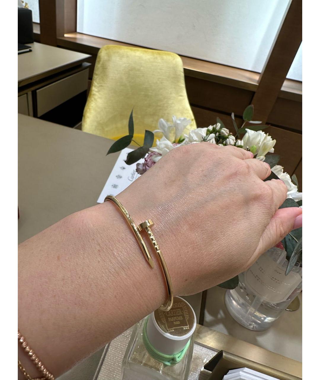 CARTIER Золотой браслет из желтого золота, фото 4