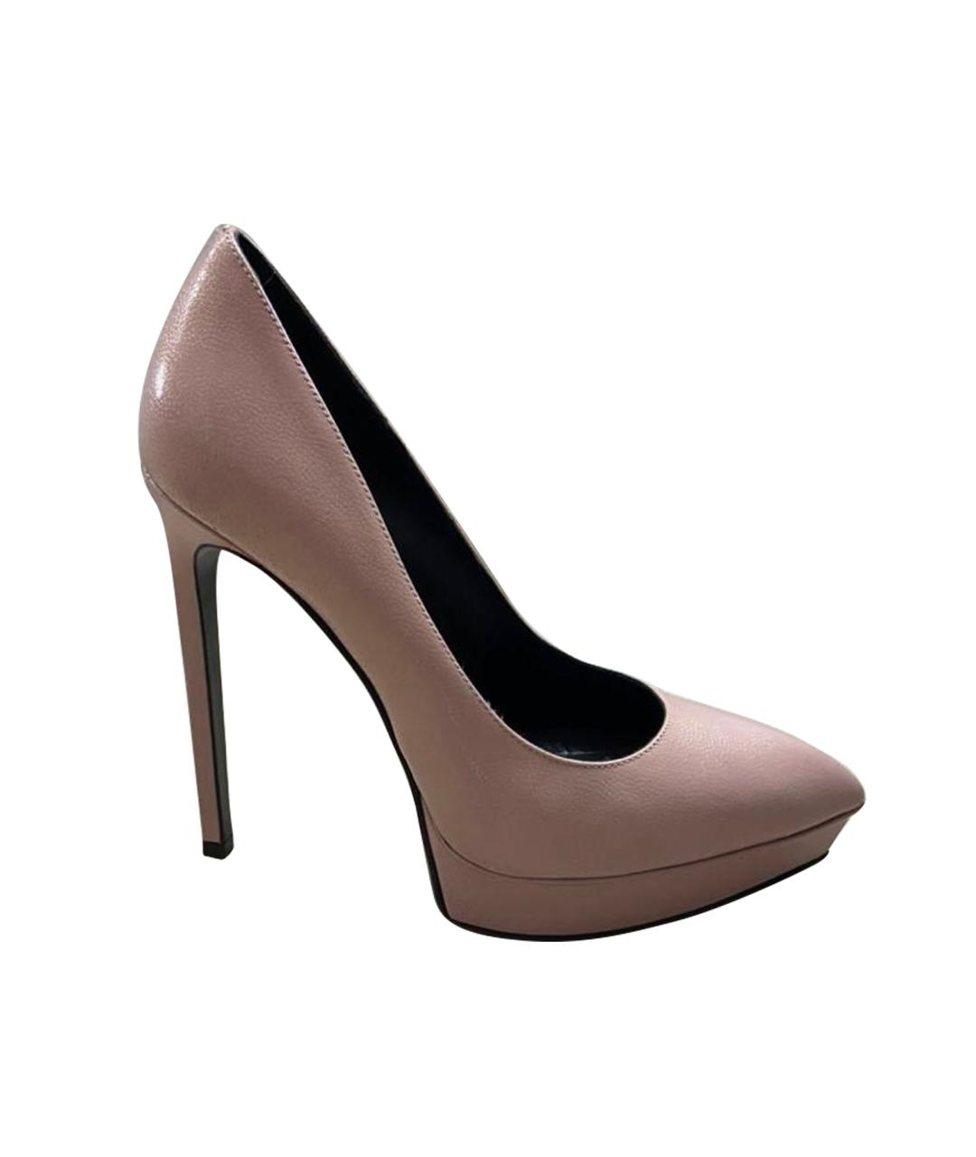 SAINT LAURENT Кожаные туфли, фото 1