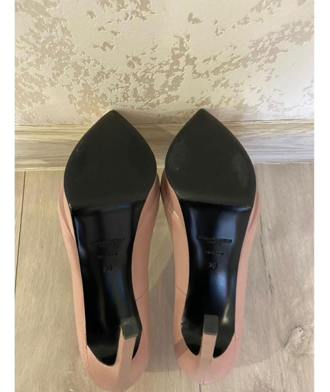 SAINT LAURENT Кожаные туфли, фото 2