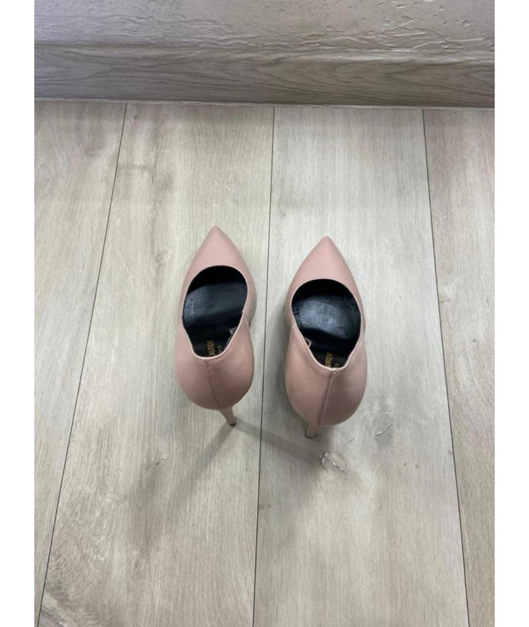 SAINT LAURENT Кожаные туфли, фото 4